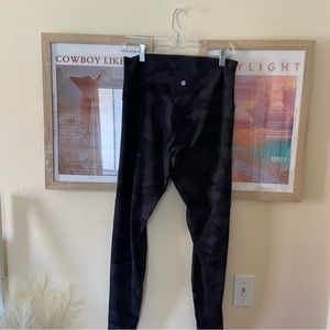 lululemon Align Super-High-Rise Pant 28" Camo Coal